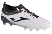 JOMA BOTAS FUTBOL NUMERO 10 2402 WHITE BLACH FIRM GROUND COLOR BLANCO CON NEGRO - details 1