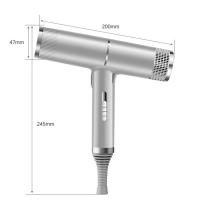 Secador De Pelo Profesional De Secado Rápido Iónico Para Cabello Rizado Control De Encarcelamiento Voluminizador Uso En Salón - details 4
