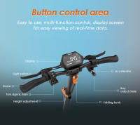 Patinetes Electricos Adultos Plegable KuKirin G2 Pro con motor 600W,  Patinete Eléctrico para Adultos, batería 48V 15AH, velocidad máxima de 50km/h, neumáticos de 9 pulgadas, autonomía 58 km, frenos de disco dobles, asiento desmontable Scooter eléctrico - details 6