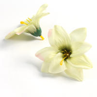 5/10Pcs Flores Artificiales De Seda 9cm Cabezas De Flores Para Boda Decoración De Hogar Y Jardín Accesorios Para Scrapbook - details 5