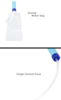 Purificador De Agua Para Supervivencia De Emergencia 1-4pcs Portátil Para Camping Y Senderismo Primera Ayuda En El Exterior - details 12