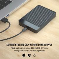 Carcasa Externa De Disco Duro USB 3.0 3.1 Para Notebook PC Adaptador Tipo C Micro Cable 2.5 Pulgadas SSD SATA Caja De Disco Externo - details 5