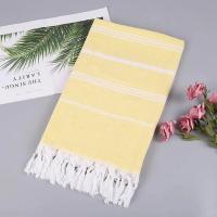 Toalla De Playa Turca Oversize 100% Algodón Toalla De Piscina Grande Absorbente Secado Rápido Ligera Sin Arena Tamaño Grande Toalla De Baño - details 13