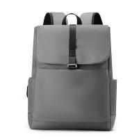 Mochila sencilla de gran capacidad para hombre, mochila informal para ordenador de viaje, mochila ligera para estudiantes universitarios - details 1