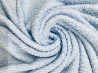 Tejidos Ortuño- Tela Coralina Azul, Para abrigo , Pijamas, Arrullos de Bebé, Batas, Sudaderas, 1m x Ancho 1.50m - details 0