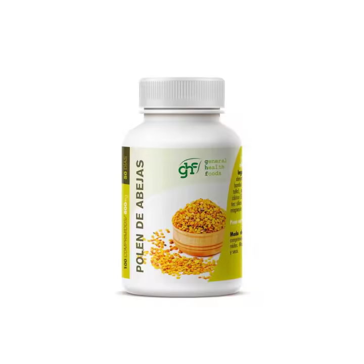 Ghf GHF Polen de Abejas 600mg 100 Comprimidos - Salud Natural - 1
