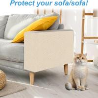 Alfombrilla De Apariencia Para Gatos Autoadhesiva Protectora De Muebles Y Patas De Gato Juguete Para Gatos De Capa Sola Tamaño 33x30x10cm - details 0