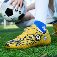 Zapatos De Fútbol Para Niños Antideslizantes Ultraligeros Calidad Superior Zapatillas De Fútbol Para Entrenamiento En Pradera Exterior Talla 2024 - details 1