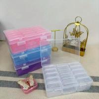 Caja De Almacenamiento De Plástico Para Uñas Y Joyería Con 12/14/15 Cajas De Grids Set De Accesorios Para Pintura Diamante DIY - details 5