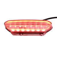Luz Trasera De Freno LED Para ATV Yamaha YFZ 450 2006-2009 Lente Smoked Transparente Material ABS Pieza De Repuesto De Motocross - details 11