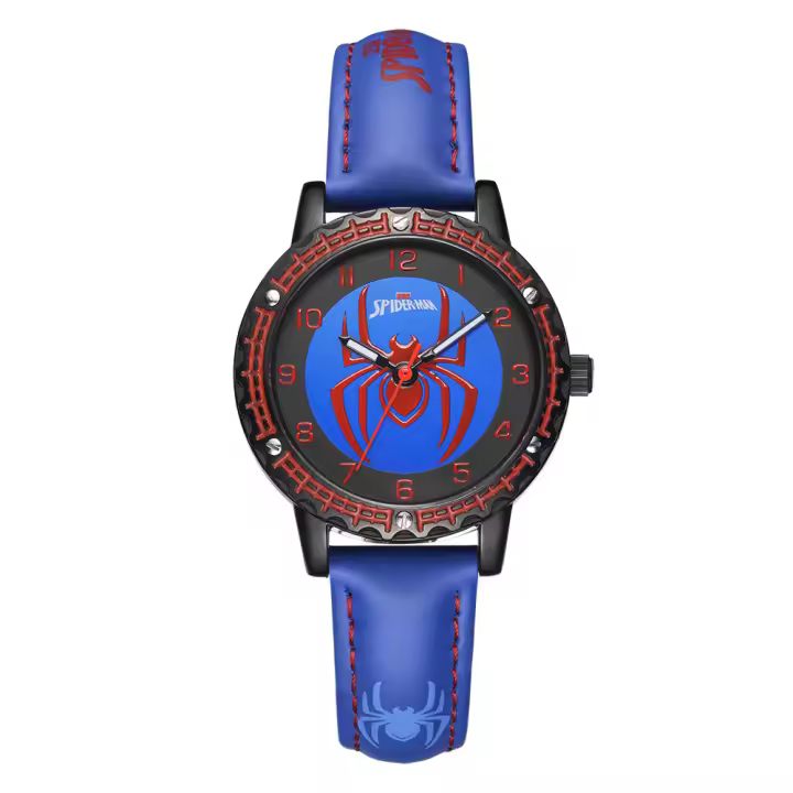 Nuevo reloj de anime creativo de alta calidad con diseño de Spiderman de Marvel para niños y estudiantes. - 1