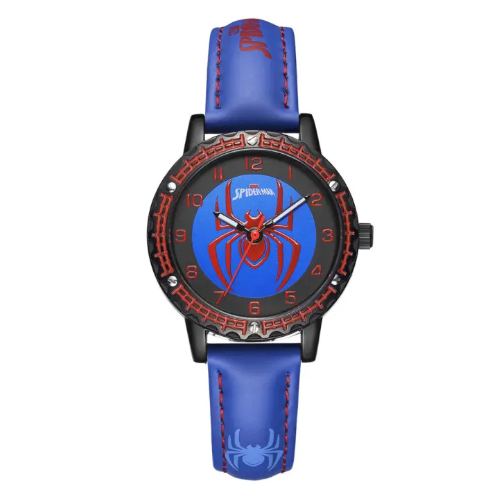 Nuevo reloj de anime creativo de alta calidad con diseño de Spiderman de Marvel para niños y estudiantes. - 1