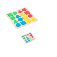 Juguete Educativo Para Niños Y Padres Interacción Temprana Enigma De Colores Y Formas Bloques Geométricos Juego De Puzle Educativo - details 3