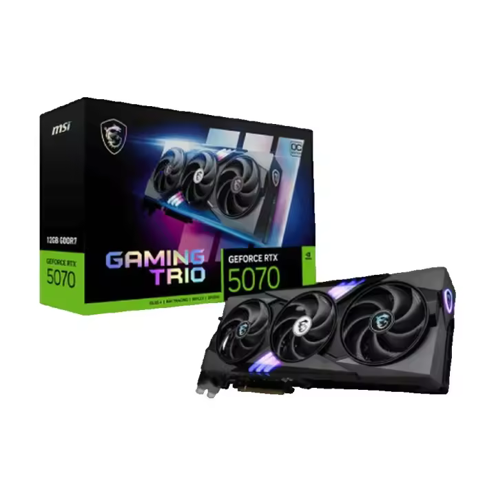 MSI GeForce RTX 5070 Trio para juegos OC - 1
