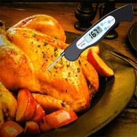 Termómetro Digital De Alimentos Para Barbacoa Y Cocina Termómetro De Carne Con Palanca Inalámbrico Plegable Multifuncional - details 0