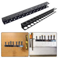 Rack De Almacenamiento Para Herramientas Colgante En La Pared Soporte Para Destornillador Martillo Pinzas Organizador Para Garage - details 6