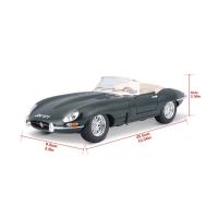 Modelo De Coche Deportivo Vintage Bruago 1:18 Aleación De Latón Simulación Estática Decorativa Regalo Para Hombre Controlado Por Fuerza - details 3