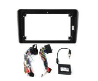 Marco De Radio De Coche 9 Pulgadas Para Audi A3 8P S3 RS3 2003-2012 Panel Estéreo Auto Montaje En La Parte Superior Del Tablero Kit De Marco De Carcasa Bezel - details 2