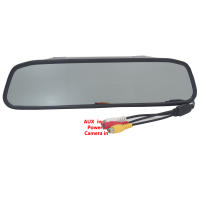 Espejo Retrovisor De Coche Con Monitor 4.3 Pulgadas Sistema De Parqueo Automático Para Visión Nocturna LED Cámara Trasera CCD - details 0