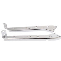 Soporte De Estuche De Silla Drag HD Para Harley Electra Glide Road Glide Road King Street Glide FLHX Tour Glide FLT En Cromo - details 2