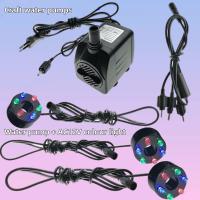 Anillo De Luz LED Subacuático 6-12 Multicolor Para Fuente Piscina Jardín Acuático Adaptador AC12V 3-en-1 Cable De Iluminación - details 0