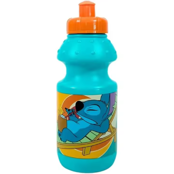 Botella deporte plástico Stitch 400ml - 1