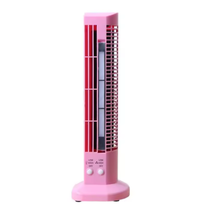 Ventilador de mesa Torre ventilador de refrigeración de pie sin Cocina with Luz LED para oficina en casa - 1
