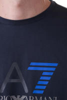 Emporio Armani EA7 Camiseta Algodón Hombre Azul Oscuro 3YPTE9PJ78Z 1578 - details 4