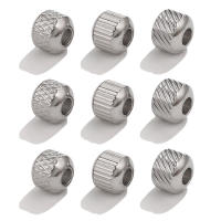 30-100pcs Spacers De Acero Inoxidable Para La Fabricación De Joyas Pulseras Y Collares Componentes De Joyería En Lote - details 1
