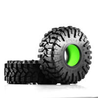 RS 4PCS Neumáticos De Goma Para RC Crawler 1:10 TRX4 Axial SCX10 II 90046 Gen8 Redcat 118*45mm 1.9" Mud Grappler Rojos - details 7