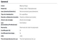 FABRILAMP Ventilador DC SULTAN BLANCO MADERA Luz LED CCT de 68W 3 Aspas Desplegables 107d 3000-4000-6000K Remoto Abrila app - details 1