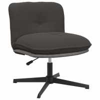 vidaXL Silla de oficina giratoria tejido imitación lana rizada en color Crema/Gris oscuro/Beige y más | cómodas modernas ergonómicas para comedor cocina salón hogar - details 1