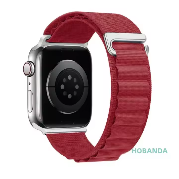 Alpine Loop Correa De Reloj Para Apple Compatible Con Series 7 6 5 3 Se 8 Tamaños Variados 49mm 44mm 40mm 45mm 41mm 42mm 38mm - 1