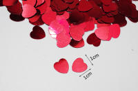 Confeti De Corazones Y Corazones Rosa Y Azul Para Decoración De Fiestas De Boda Cumpleaños Baby Shower Y Más 10mm 15G/paquete - details 2