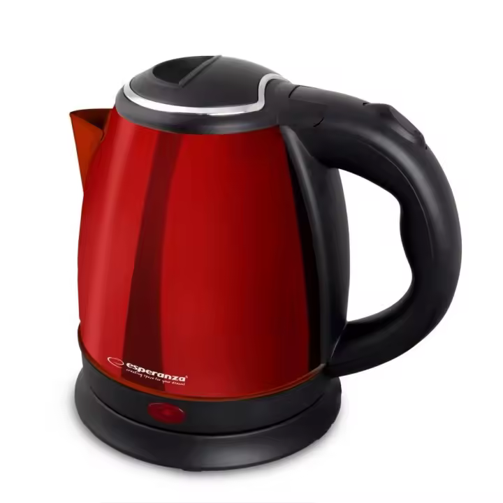 Esperanza ekk128r tetera eléctrica parana 1 l negro, rojo 1350 w - 1