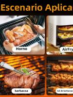 Termómetro De Carne Para Parrilla Y Cocina Inalámbrico Bluetooth Recargable Con Probing Impermeable Longitud De Alcance 800FT - details 6