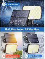Foco Solar Exterior Led Brand X, 190 LED 1500LM 3 Modos Luces Solares IP65 - Jardin Garaje Jardin - details 2