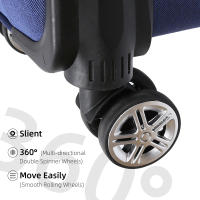 S7 STAR Juego de maletas de 3 piezas blandas de gran capacidad,Cabina Trolley Expandible 20+28+32 pulgadas con 4 Ruedas Giratorias 360°, Conjunto Maleta Ligero Seguro - details 2