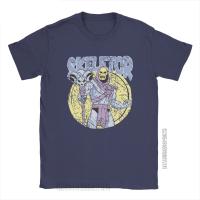 Camiseta De Algodón 100% Para Hombre He-Man Y Los Maestros Del Universo Skeletor Vintage Estilo Clásico Cuello Redondo - details 3