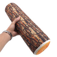 Cojín De Pluma Suave De Diseño De Madera Natural Para Hogar Y Camping Estilo Cilíndrico Cubierta De Peluche Suave 1 Pieza - details 14