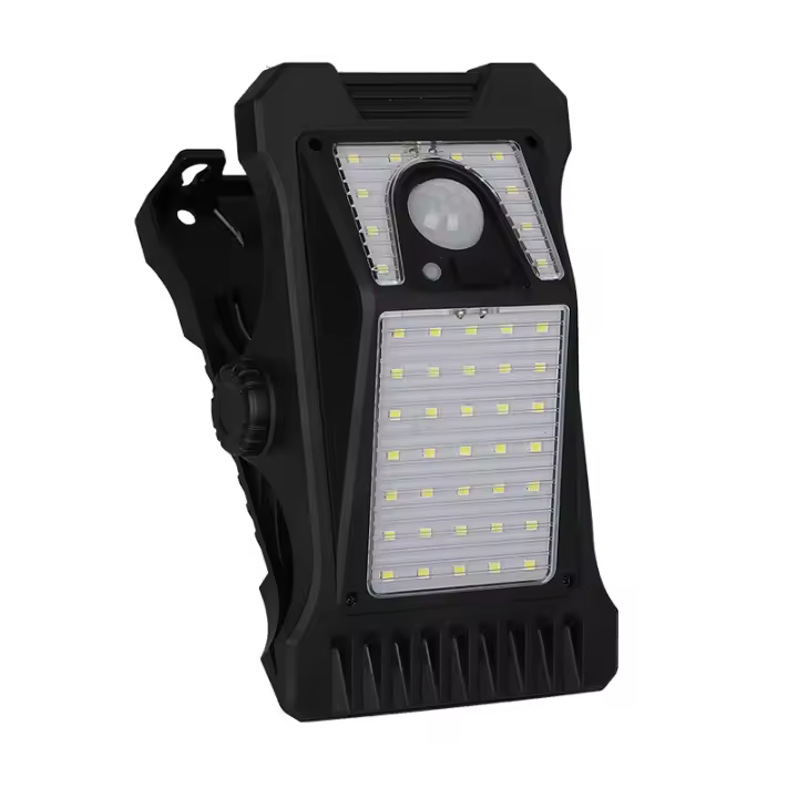 Una luz solar para exteriores, farola solar LED con sensor de movimiento para exteriores - 1