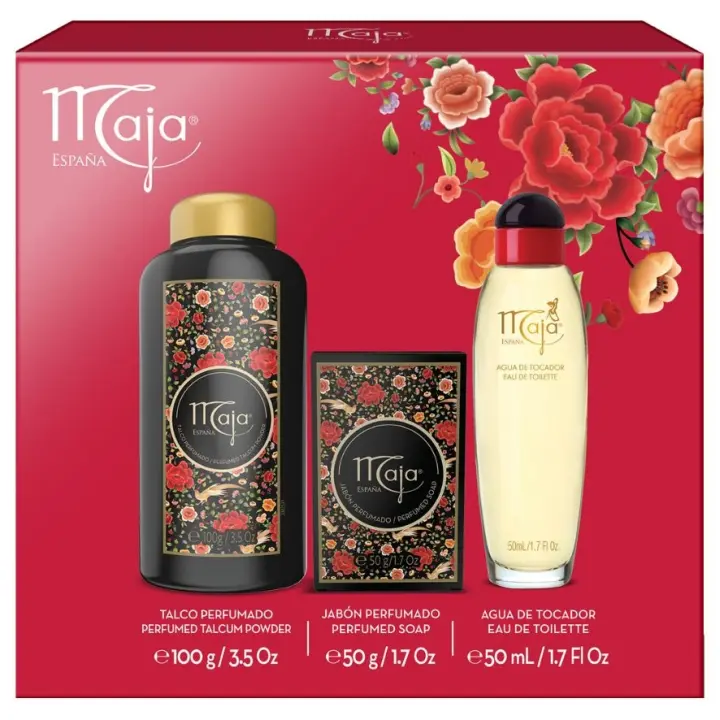 Pack Talco Eau de Toilette y Jabon Maja | Regalo de Navidad - 1