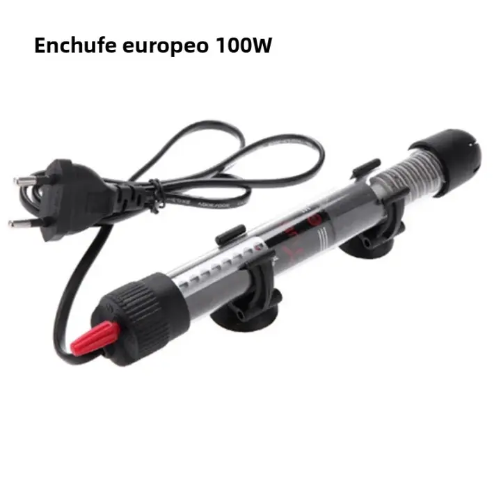 Calentador Submersible De Acuario Automático Para Tanque De Peces Con Temperatura Constante 25W/50W/100W/200W/300W Enchufe EU - 1