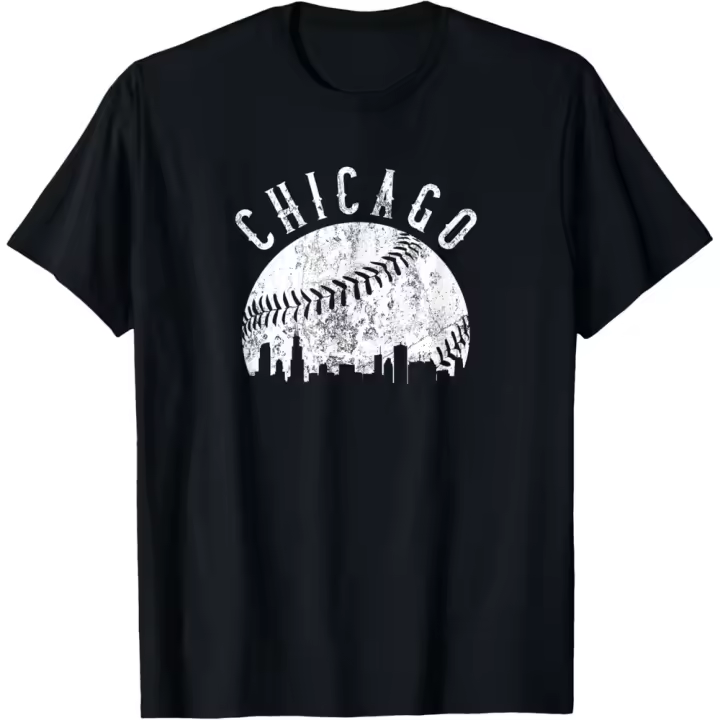 Camiseta de Manga Corta, 100% Algodón, Ropa Unisex para Hombres y Mujeres en 5 Tallas, Camiseta Negra, Cuello redondo con estampado. - 1