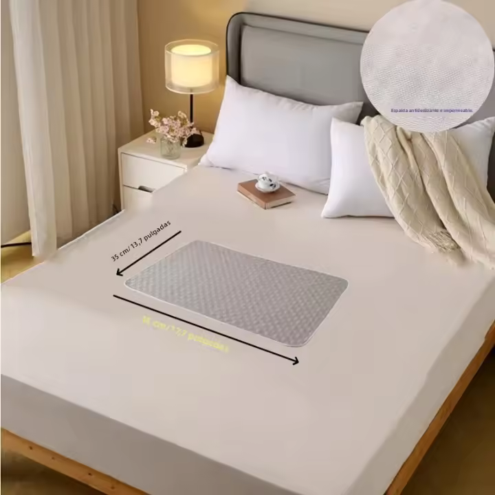 Almohadillas De Incontinencia Lavables Para Ancianos Y Mascotas - Matas De Cama a Prueba De Fugas Para Uso Doméstico Y Menstruación Disponibles En Varios Tamaños - 1