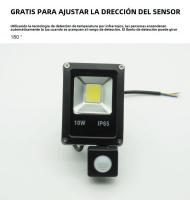 Lámpara De Inundación LED Con Sensor De Movimiento IP65 Impermeable 10W 30W 50W 220V Luz De Punto Exterior Al Aire Libre Reflector De Lámpara - details 9
