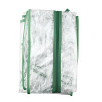 Cubierta De Invernadero Verde 100% Impermeable Para Mini Jardín Plantas Calentamiento Anti-UV Viento Sin Marco Color Verde - details 9