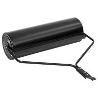 vidaXL Rodillo para césped de jardín hierro negro 63 L - details 2