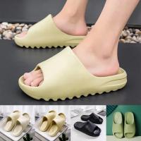 Zapatillas De Verano Para Hombre Y Mujer Talla Grande 47 EVA Suave Suela Interior Casa Comodidad Plataforma Baja Playa - details 9