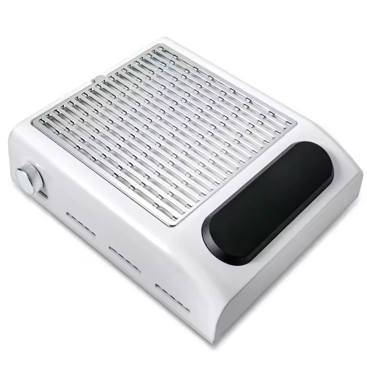 Colector De Polvo De Uñas Potente Aspiradora Profesional Para Manicura Silenciosa Adecuado Para Acrílico Y Uñas Postizas Tamaño Compacto Material Plástico - 1